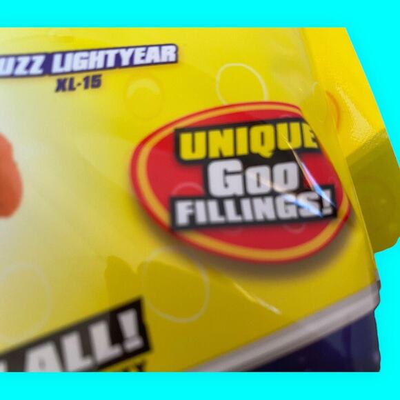 Buzz Lightyear & Yellow Zyclops Heroes of Goo Jit Zu DISNEY PIXAR 2022 Orig Pkg - Picture 7 of 13